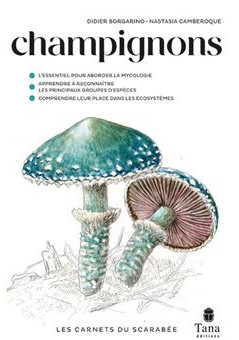 couverture de Les Carnets du Scarabée : champignons